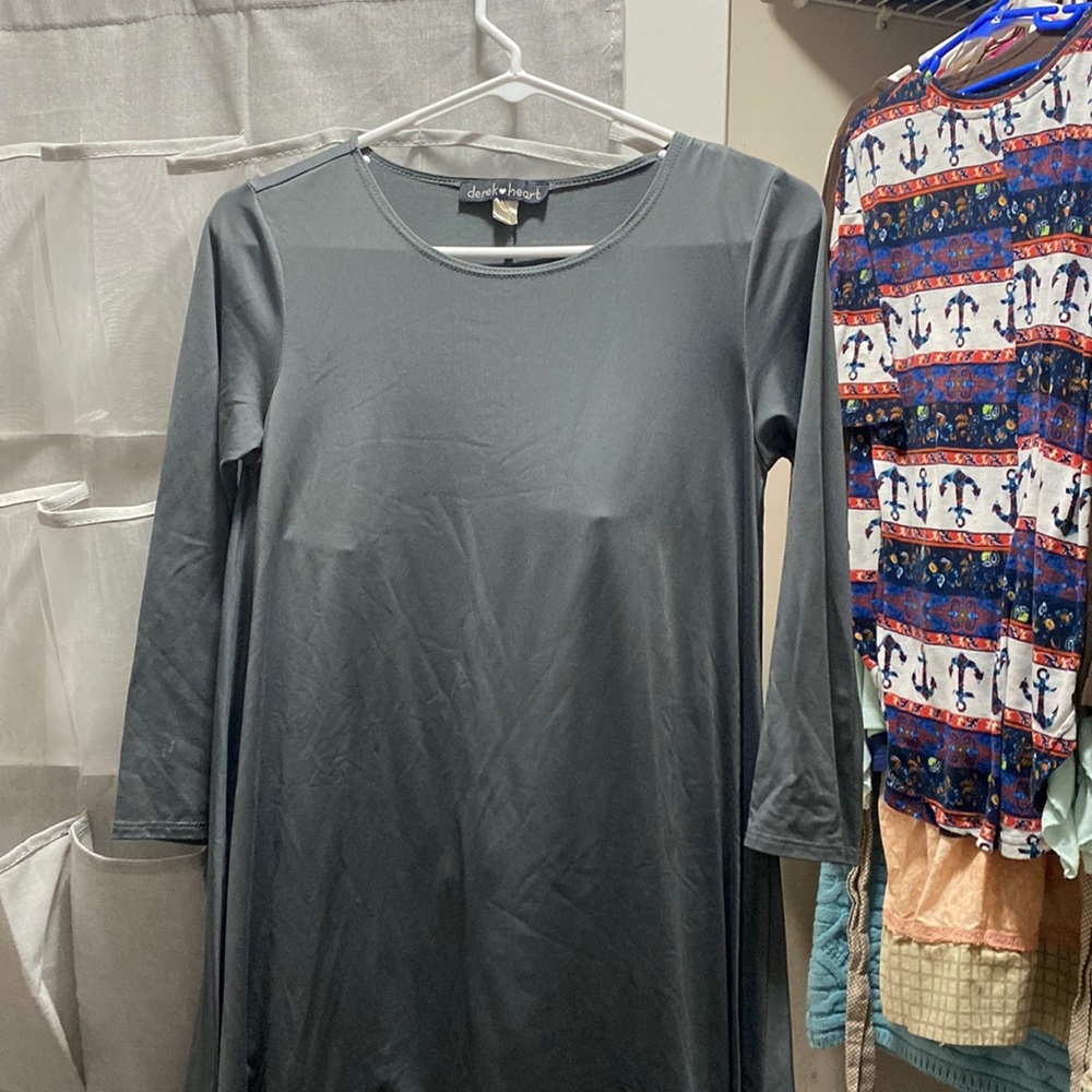 Gray dress